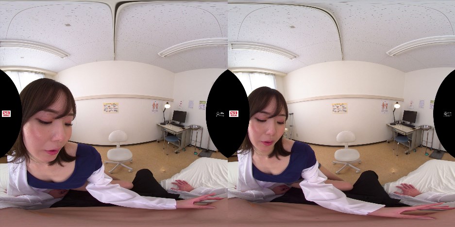 SIVR-338 【VR】 Ejaculation Patience Class With The Sexy Teacher Miru In The School Nurse's Room Where No One Comes While Her Nipples Are Developed